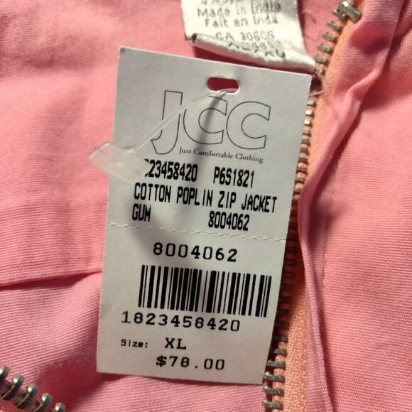NWT:âJCCâwoman's jacketâorâshirt,âstretch'sâskittle. - Picture 5 of 5
